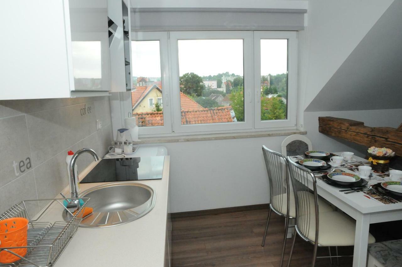 Apartamenty Kamienica Mragowo Bagian luar foto